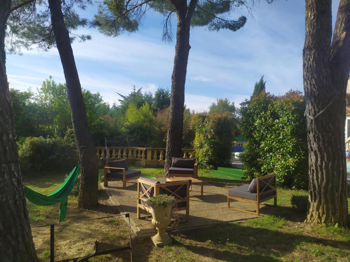 Villa Les Palmiers - Aux Portes D'Ales Saint Julien Les Rosiers Buitenkant foto